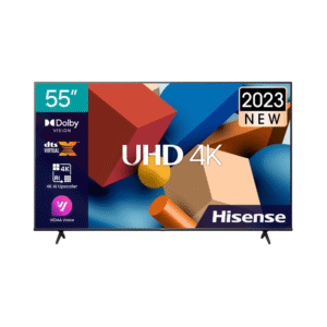 Hisense 55-inches UHD 4K Smart TV - TV 55A6K + Free Wall Bracket